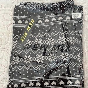 One Size Plus New Mix Patterned Leggings